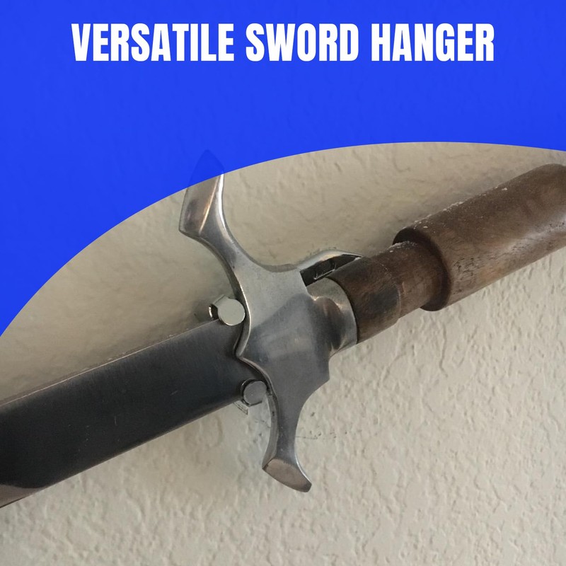 SZCO Universal Sword Hanger Wall Mount – Adjustable Display Hook