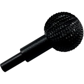 Ball Gouge for Wood Carving, Ball Grinding Head for Wood Carving and Sanding, Spherical Cutters, Diameter 40 mm Ball Rasp (Black)
