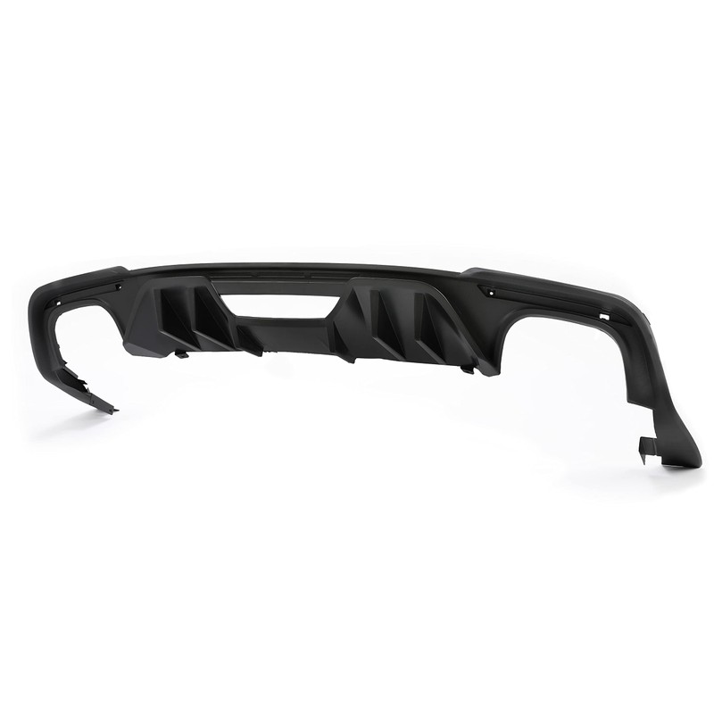 HECASA Rear Diffuser Compatible with 2018-2022 Ford Mustang Bumper Lip