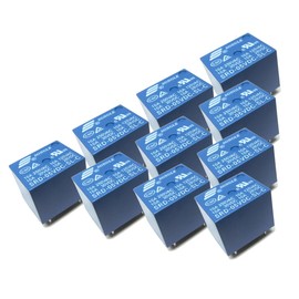 Holy Feather 5V SRD-05VDC-SL-C DC 5V 10A high Current Coil 5 Pins Mini SPST Power Relay(10PCS)