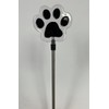 JAYXC HOME Set of 2 Clear Acrylic Dog Paw Solar