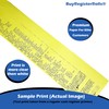 (32 Rolls) 3 1/8 x 180 Yellow Thermal Paper Receipt