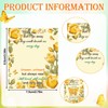 36 Sets Memorial Funeral Favors Yellow Rose Butterfly Enamel Lapel