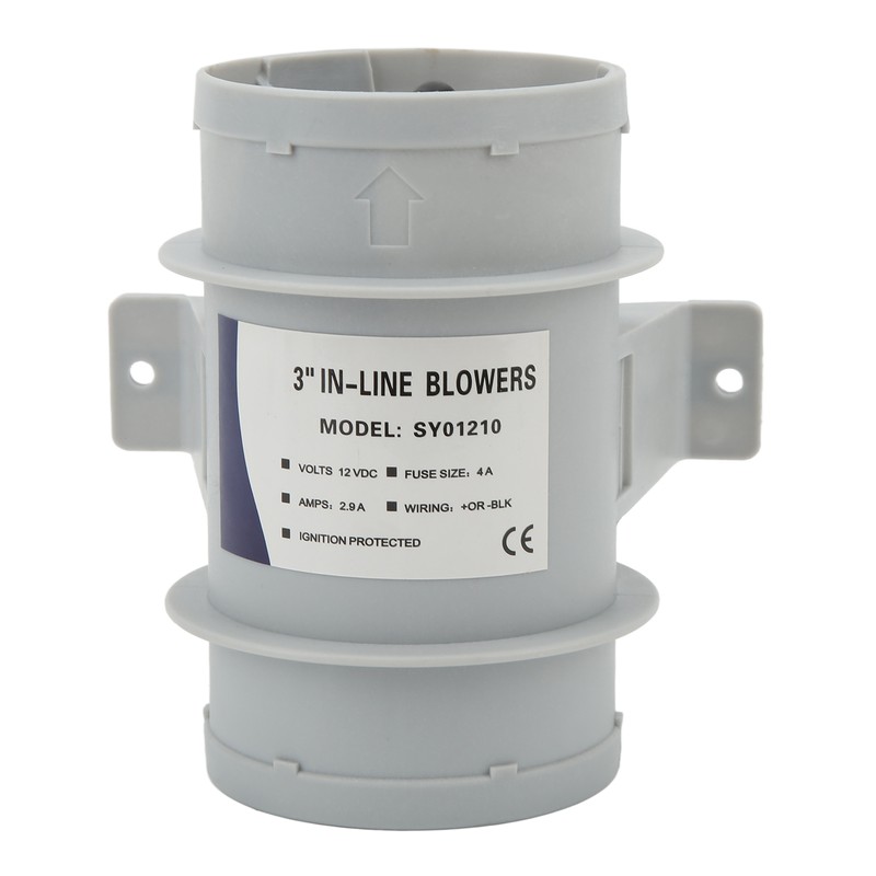 3 Inch Ventilation Fan Blower High Efficiency Stable Performance Plastic