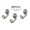 Whale 3-Marine Whale WX1503B Equal Elbow 15mm NSF Plumbing Pipe Quick Connect Fitting