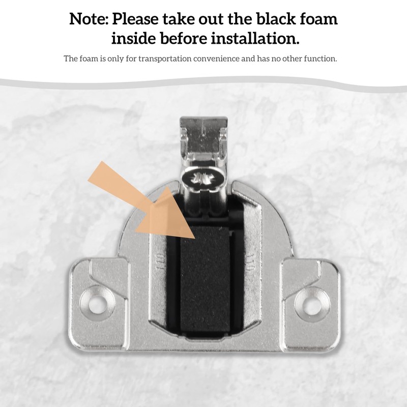 Replacement for Blum 110 Cabinet Hinges, Hinge Back Model 30.310-11.02,