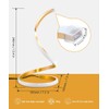 NUÜR Spiral LED Table Lamp, Modern 3 Colors Dimmable Desk