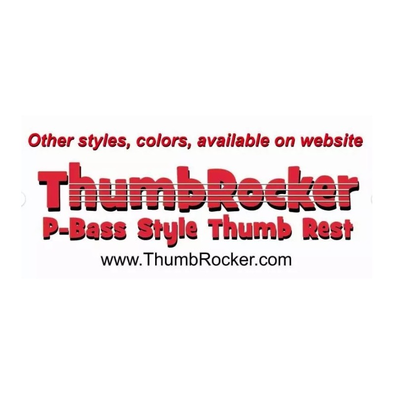 ThumbRocker - Bass Thumb Rest - Tape Mount - Fits
