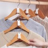 BOUMVID Clothes Hanger Connector Hooks, 20 Pcs Coat Hangers Hooks