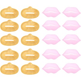 Abaodam Mascarilla Exfoliante para Labios Colágeno Varios estilos 20 Piezas en Gel Hidratante, Mejora el Color y Cuida los Labios para Uso Diario Varios estilos