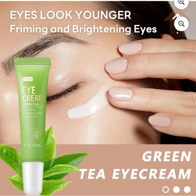 Fenyl Set Of 2 Green Tea Eye Cream 15g ,Moisturizing,