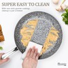 MICHELANGELO Frying Pans Set with 100% APEO & PFOA-Free Stone