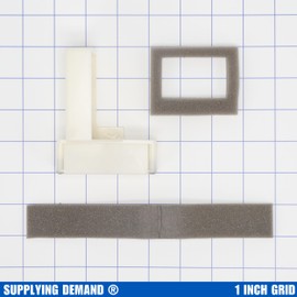 Supplying Demand 5303918899 Refrigerator Air Damper and Gasket - Replaces 241518501, 7241518501