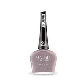Masglo Esmalte de Uñas Gel Evolution Secado Extra Rápido 13,5mL, Vegan, Color Virginal