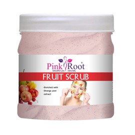 Pink Root Sandal Scrub 500gm with Fruit Scrub 500gm