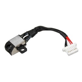 DBParts DC Power Jack Cable Harness For Dell Inspiron 11-3000 11-3162 11-3164 11-3168 11-3169 11-I3162-0000 11-3179, P/N: GDV3X 450.07604.2001 450.07604.0001 P24T P25T