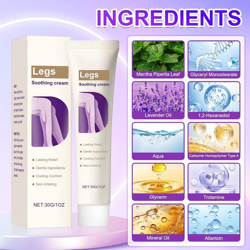 Soothing Leg Cream – varicose veins cream, Varicose & Spider