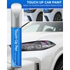 Teslaunch 085 Eminent White Pearl Touch Up Paint Compatible with