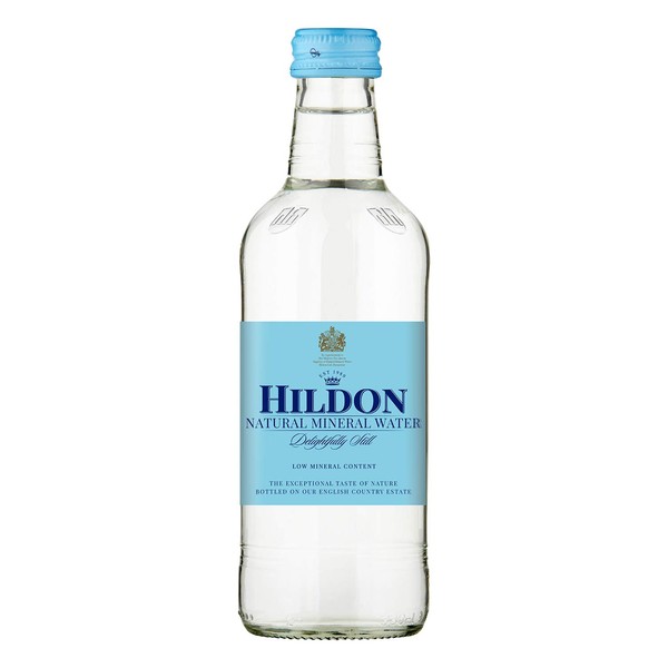 Hildon - Delightfully Still (Non-Sparkling) Natural Mineral Water, 11.1 fl oz (12 Glass Bottles)
