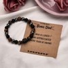 Father's Day Gifts for Bonus Dad Bracelet Men Step Dad