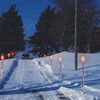 Reflective Driveway Markers - 50”High Visiblility Driveway Reflectors Double Sided