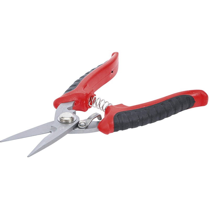 Kraftmann 50620 Stainless Steel Universal Scissors, Silver/Red/Black, 180 mm