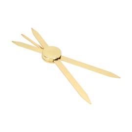 Regla para cejas, material de acero inoxidable, diseño de brújula, herramienta de mapeo de cejas, peso ligero simple y conveniente para el hogar para salón de belleza