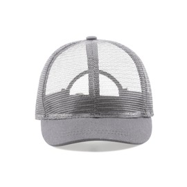 YAMEE Baseball Cap Men's Summer Short Umbrella, Baseball Cap Men's Mesh Breathable Peaked Caps for Men UV Protection Baseball Cap Women's Casual Fashion Sun Hat Unisex Lightweight Adjustable for