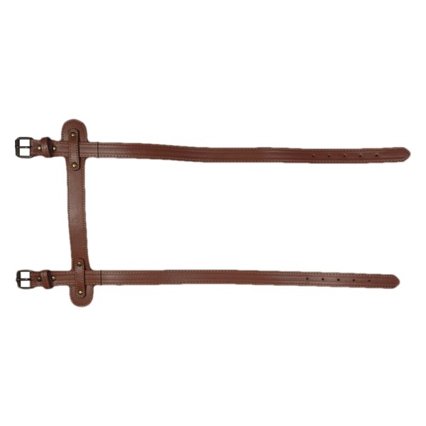 unbranded Leather Picnic Blanket Strap With Carry Handle & Shoulder