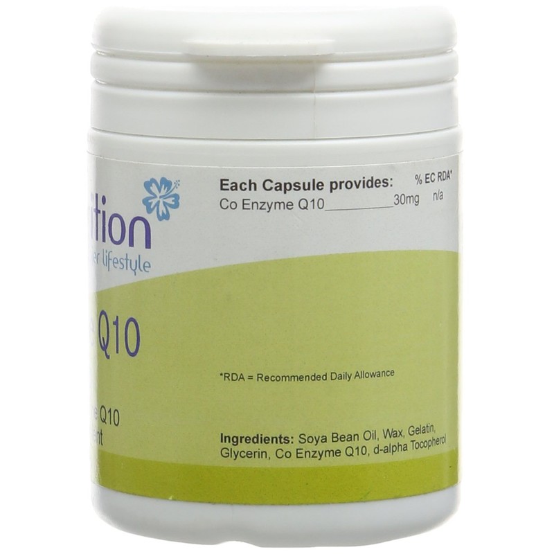 Bio Nutrition Co Enzyme Q10 30mg - Antioxidant and Energy
