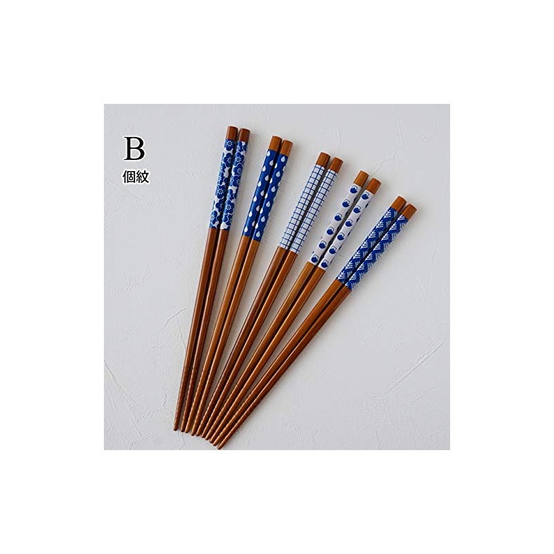 SUNLIFE Chopsticks Set of 5 Pairs for Guests 8.9 inches