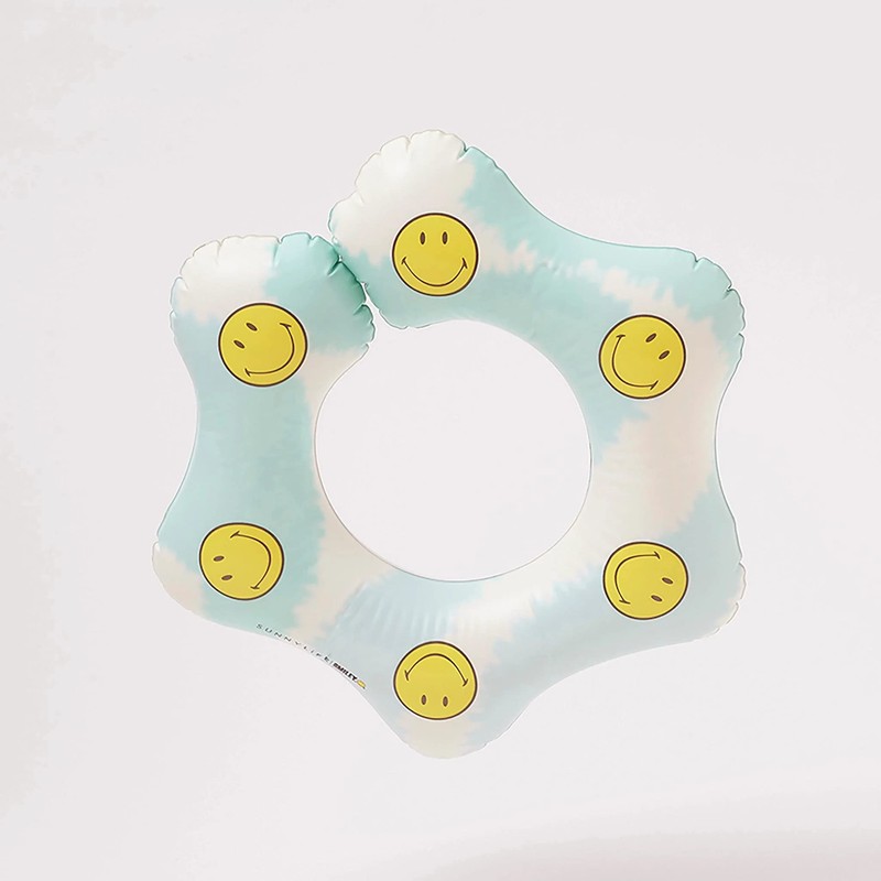 Sunnylife - Mouth-Blown Kiddy Swimming Bike - Smiley, World Sol