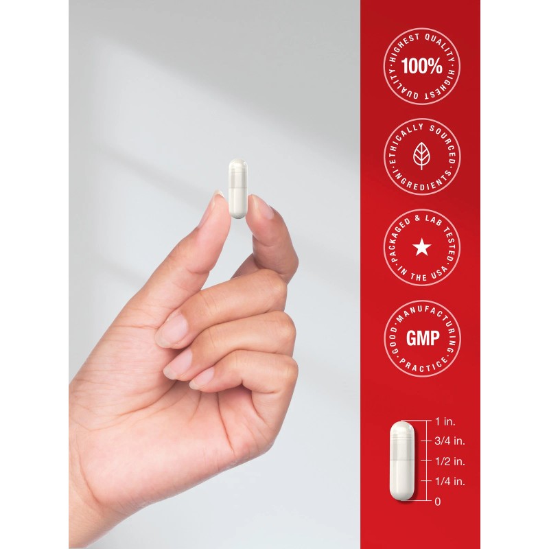 Horbäach Nitric Oxide Supplement | 3000mg | 120 Capsules |