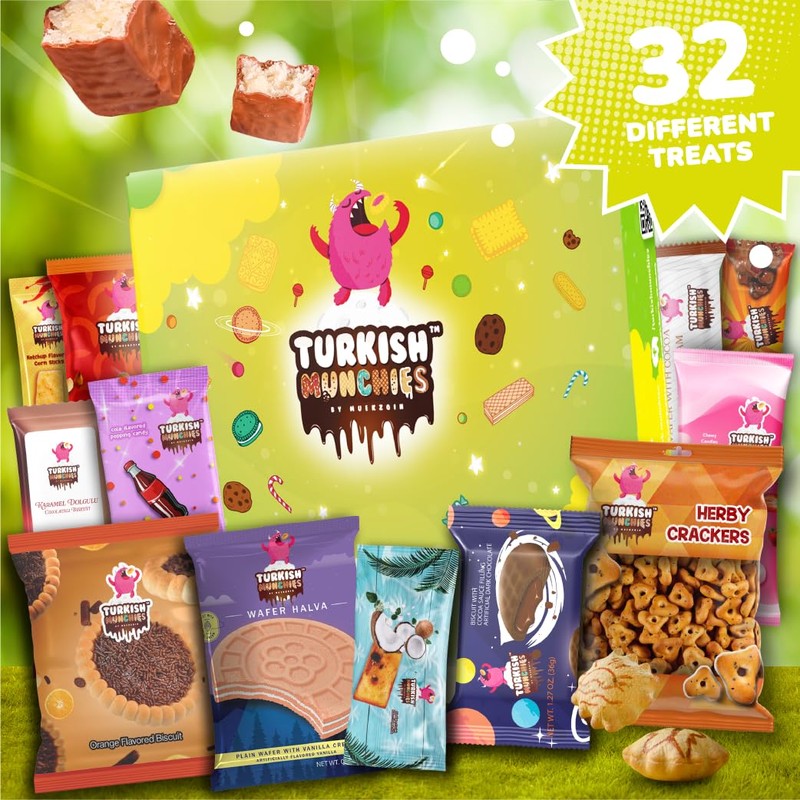 Dubai Chocolate Bar with Mega International Snack Box | Premium
