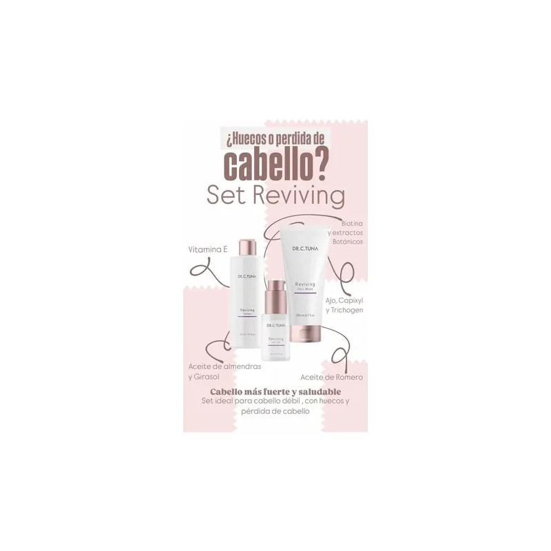 Set Reviving: Reviving Champú, Máscarilla Y Aceite Capilar