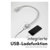 Flexible LED Bed Light / LED Reading Light with Integrated