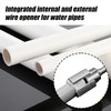 Integrated Internal & External Pipe Threading Tool, PVC Pipe Threader,