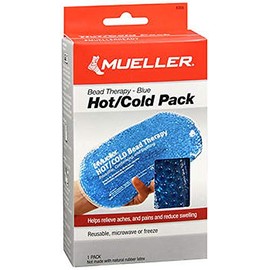Mueller Hot/Cold Pack Bead Therapy - Blue - 1 ct, Pack of 2