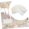 CAXUSD 50pcs Elegant Foil Table Name Cards Premium Wedding Place