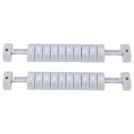BuyWeek Table Football Score Counter, 10 Numbers Football Table Score Keeper for Standard Football Tables, White