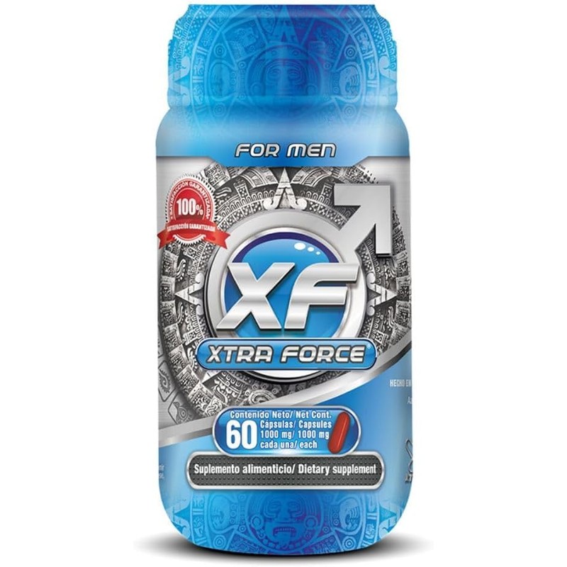 Xtraforce For Men Maca Próstata Ingredientes Naturales Multivitaminico Hombre Cápsulas
