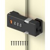 MeBantoo 180 Degree Barn Door Combination Lock, 3 Digit Password
