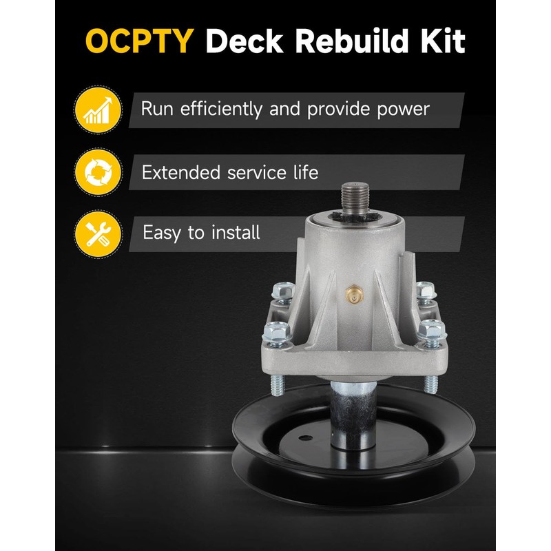 OCPTY Lawn Mower Deck Rebuild Kit 46", Mower Blade Rebuild