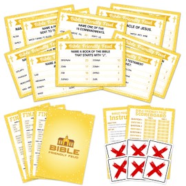 OICPYD Bible Friendly Feud Game for Adults Large Group, Christian Party Games, Bible Trivia Games for Family -05