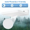 NIUBEST Small Floating Shelf, 5x6 Inch, Display Bars for Wall,