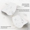 MOROBOR Finger Edge Handles, 4 Pieces Crescent Shape Cabinet Handles,