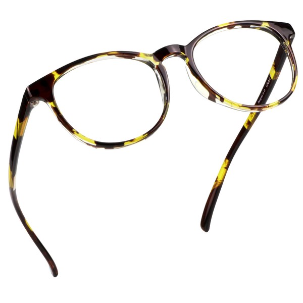 LifeArt - Gafas de bloqueo de luz azul, antiojos, gafas de lectura de ordenador, gafas de juegos, gafas de TV para mujeres, hombres, antirayos UV, antirreflejos (tortoise, aumento de 1,50)