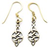 WINDALF Celtic Bronze Earrings Nadina 3.3 cm Life Spirals Celtic
