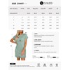 EVALESS Womens Summer Dresses 2025 Fashion Short Sleeve Cute Spring