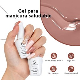 Cherimoya Juego de Esmaltes de Uñas en Gel Semipermanentes 3 Colores 15ml